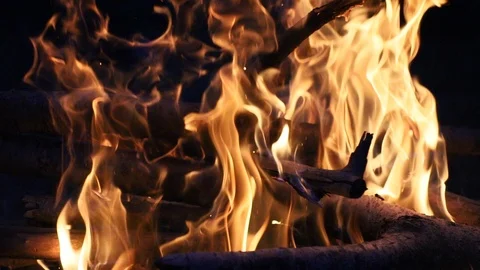 Fire Video stock 115577101