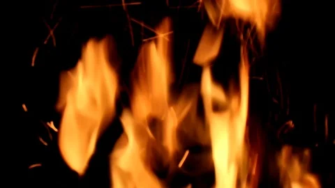Fire Stock Footage 119946612
