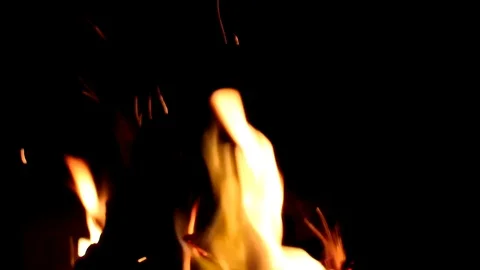 Fire Stock Footage 119946624