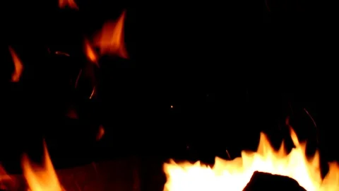 Fire Stock Footage 119946640