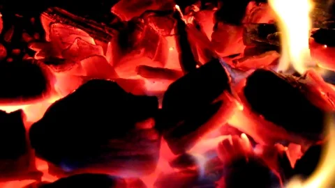 Fire Stock Footage 119946686