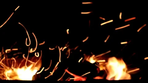 Fire Stock Footage 119946688