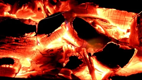 Fire Stock Footage 119946714