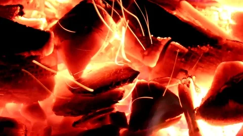 Fire Stock Footage 119946760