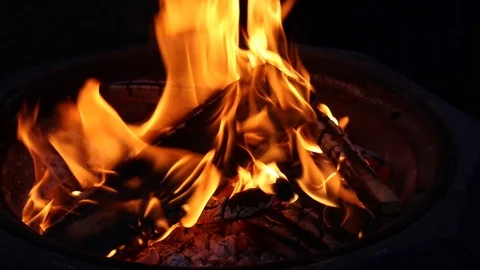 Fire Video stock 123225796