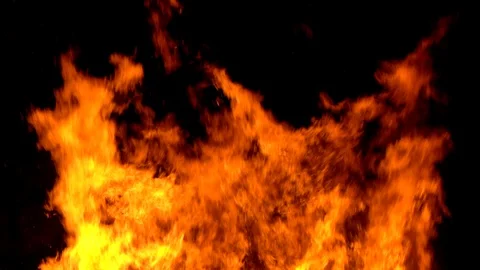 Fire Stock Footage 123701238