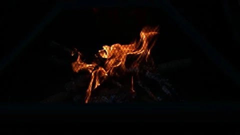 Fire Video stock 130587812