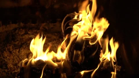 Fire Stock Footage 145375292