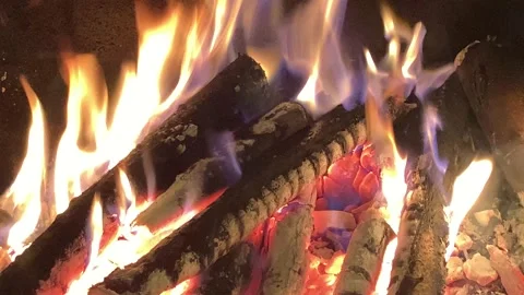 Fire Stock Footage 146166285