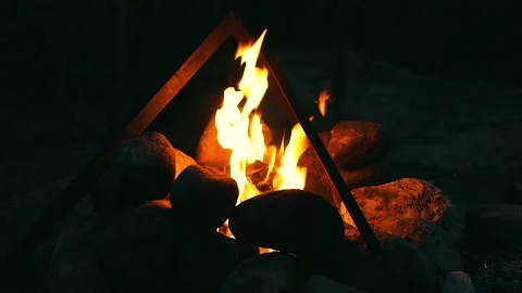 Fire Video stock 157500181