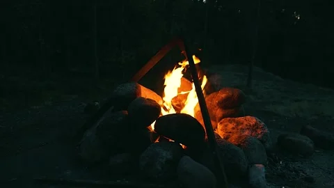 Fire Video stock 157500185