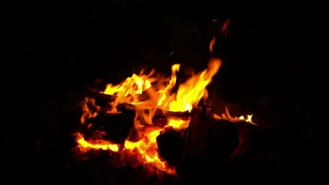 Fire Stock Footage 174873577