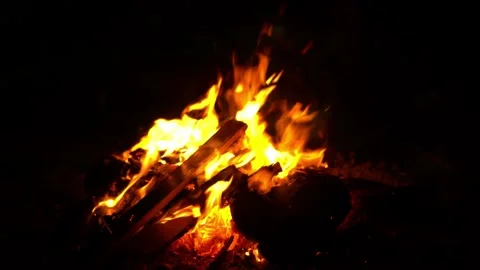Fire Stock Footage 174875661
