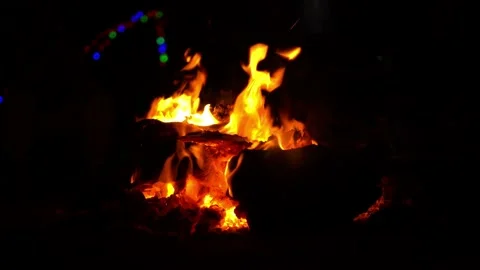 Fire Stock Footage 174879705