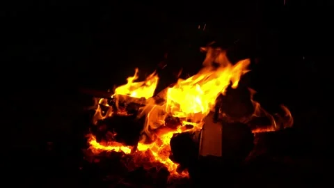 Fire Stock Footage 174883525