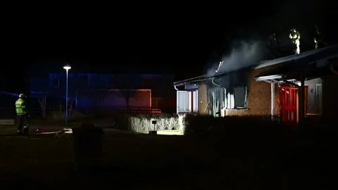 A fire Stock Footage 194931034
