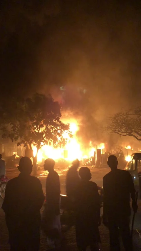 Fire Stock Footage 220685988