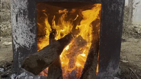 Fire Stock Footage 232082893