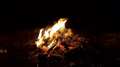 Fire Stock Footage 237754551