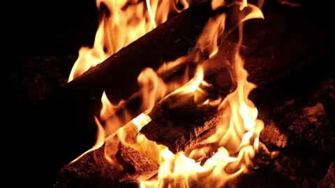 Fire Stock Footage 246498567