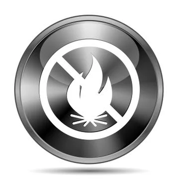 Fire forbidden icon Stock Illustration