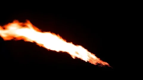 Fire form spray Stock-Footage 110691805