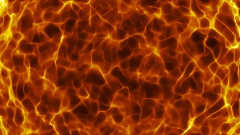 Fire Fractal Waves Background Loop Stock Footage 102322271