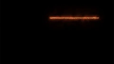 Fire frame on dark background ( 4 K ) Stock Footage 71928009
