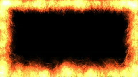 Fire frame Stock Footage 602857