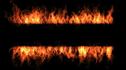 Fire frame Video stock 10589430