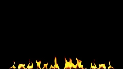 Fire Frame Stock-Footage 122797196