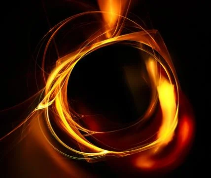 Fire frame Illustrazione stock