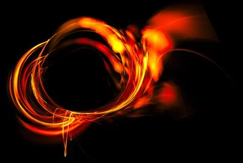 Fire frame Illustrazione stock