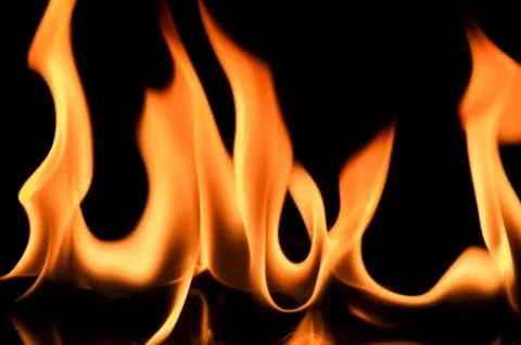 Fire frame 스톡 사진