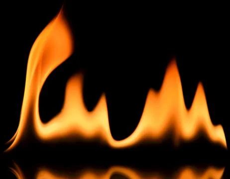 Fire frame 스톡 사진