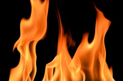 Fire frame 写真素材