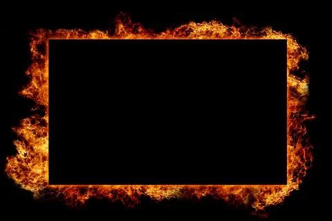 Fire Frame Stock Photos