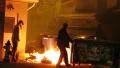 Fire Garbage Street Toronto 1 HD Footage