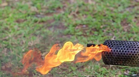 Fire Gas Vídeo Stock 52225684