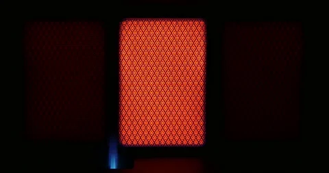 Fire off gas heater 库存影片 162614174