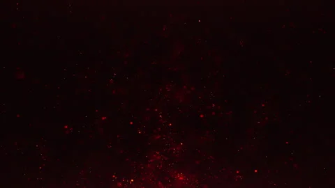 Fire Glitter Particles Video stock 247355770