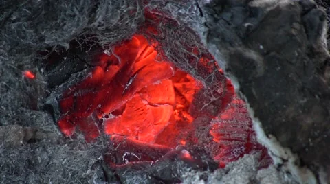 Fire Glow Stock Footage 57296901