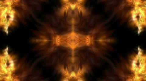Fire golden lightning nirvana particle lava melting magma design pattern. Stock Footage 950927