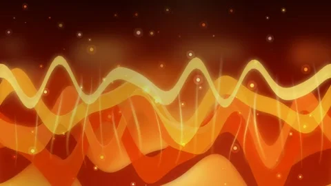 Fire Gradient Loop - Yellow Orange Red Warm Backdrop Stock-Footage 344032551