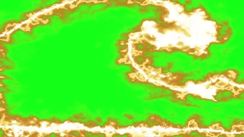 Fire green Stock Footage 318627833