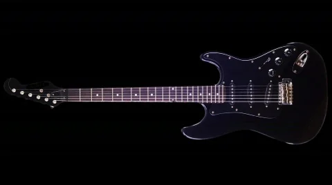 Fire guitar Stock Footage