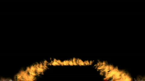 Fire Hallway Burning Видео 490814
