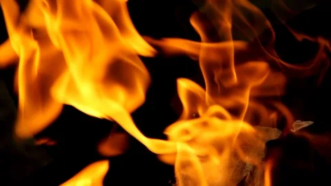 Fire HD Stock Footage 100644374