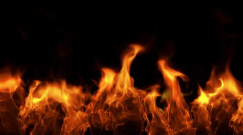 Fire  (Hd, seamless loop) Stock Footage 33069639