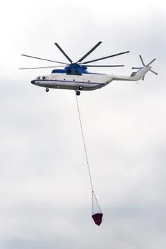 Fire helicopter Stock Photos